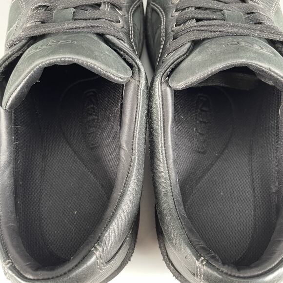 Keen Presidio Women’s 8.5 Black Magnet Leather Casual Loafers Comfort Shoes EUC - Picture 8 of 9